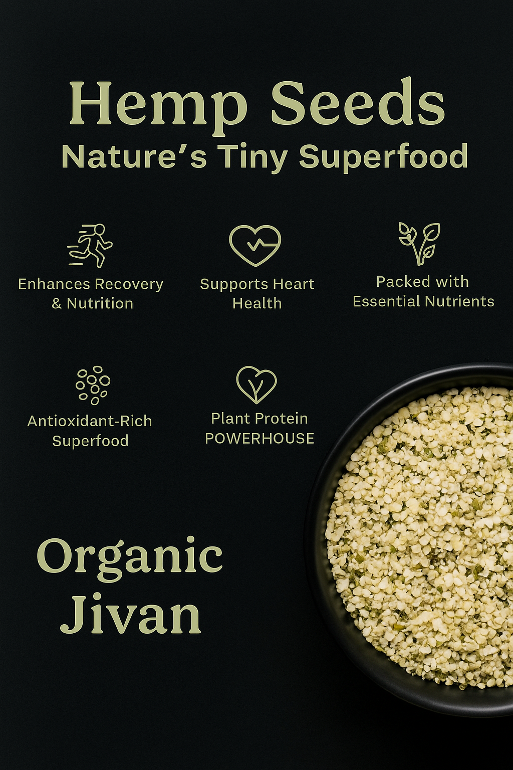 Hemp Seeds - 200g