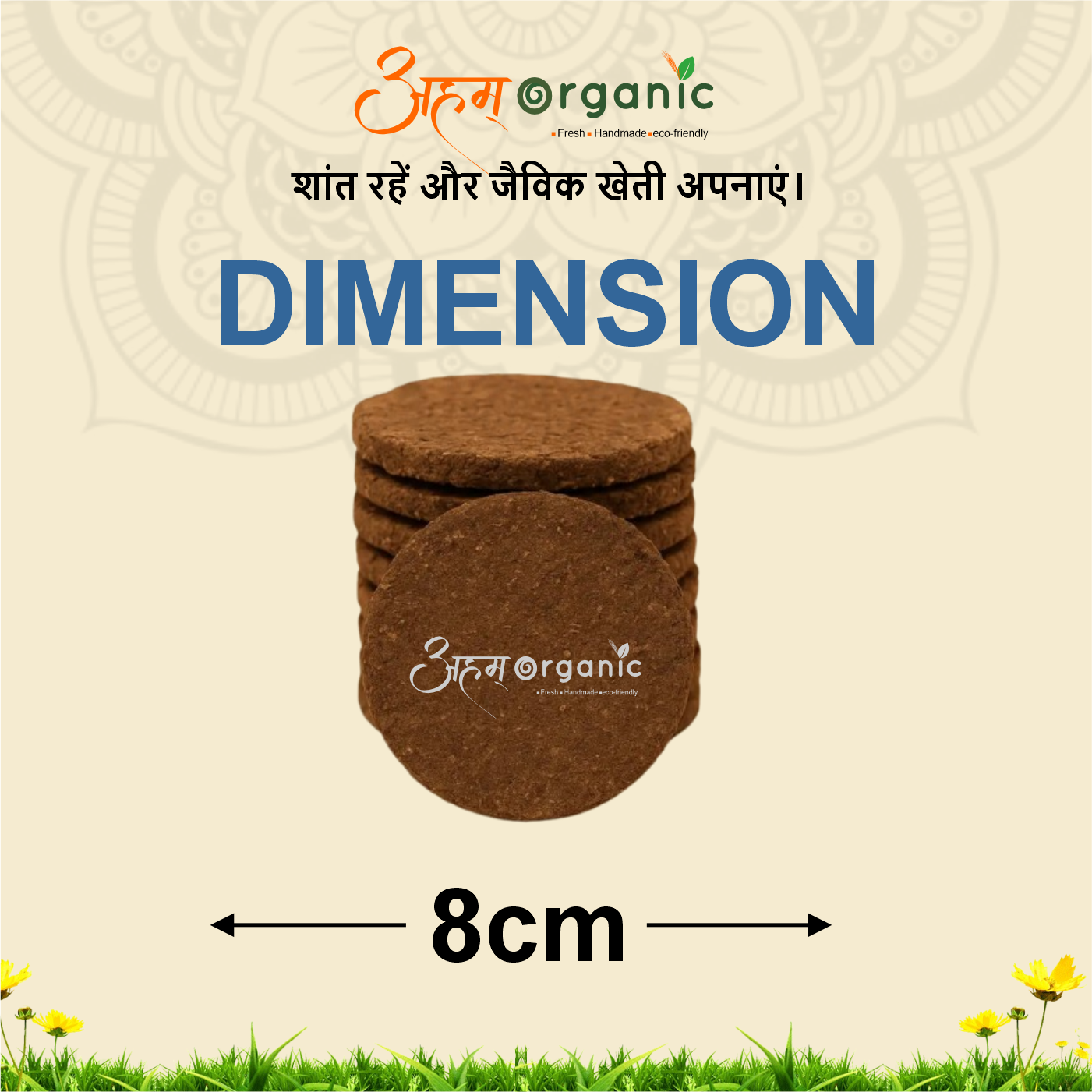 Cow Dung Cakes