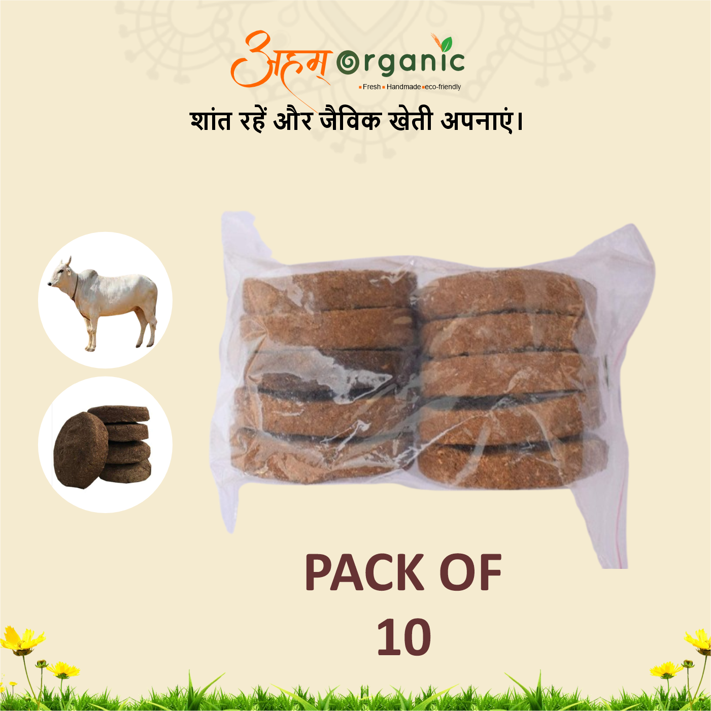Cow Dung Cakes